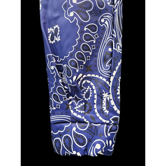 Guapi Pants Mens 32 Purple Bandana Cargo PU Leather LimitedEdition Aaron Wilhelm - Picture 15 of 16